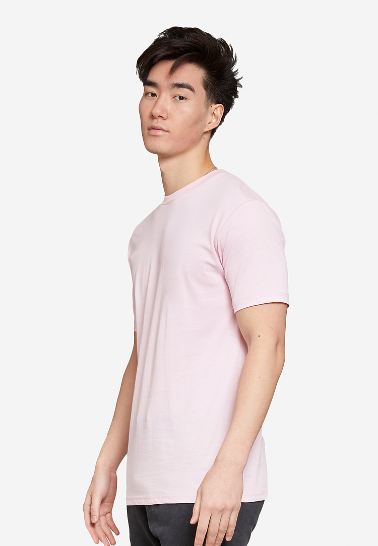 Heavyweight Tee BUBBLEGUM PINK side